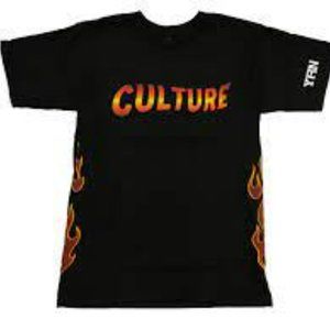 3/$25 🆕 YRN Migos Culture Tee size XL with fire detail on sides